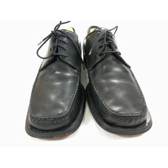MENS BRUNO MAGLI NATE SIZE 9.5M BLACK Leather MOC main image 4